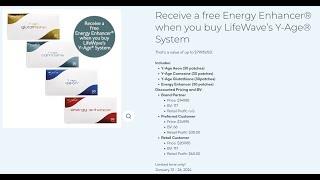 LifeWave Promotion Free Energy Enhancer