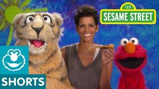 Sesame Street: Halle Berry and Elmo - Nibble