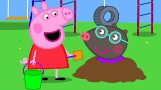 El amigo de Peppa es genial cavando | Peppa Pig en Español Episodios Completos | |