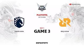 Team Liquid vs RRQ Hoshi GAME 3 MPL ID S14 PLAYOFFS | RRQ vs TLID ESPORTSTV