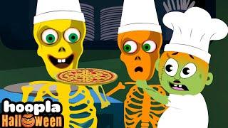 Five Skeletons Cooking At A Haunted Party + More Halloween Songs By Hoopla Halloween