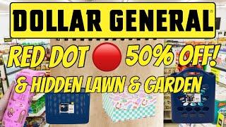 DOLLAR GENERAL CLEARANCE EVENT RED DOT  VISUALSHIDDEN LAWN & GARDEN, & WHERE TO FIND THEM‼️