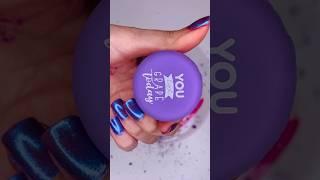 Lip Balm Slime!  #makeupslime #makeup #lipstick #lipbalm #shorts #shortvideo