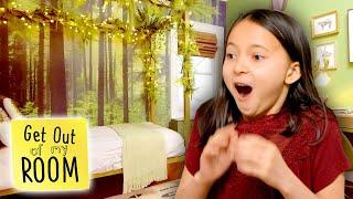 Girl Gets a TREE FORT in Her Bedroom! ️ | Get Out Of My Room | Universal Kids