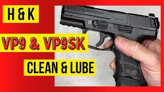 How to Clean an H&K VP9 & VP9SK (ONLY 4 TOOLS!!) #hecklerandkoch