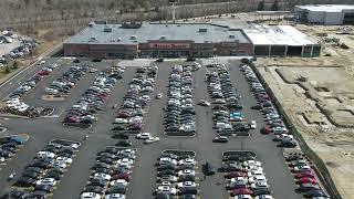 Drone Timelapse - Hyperlapse of Market Basket in Hanover MA