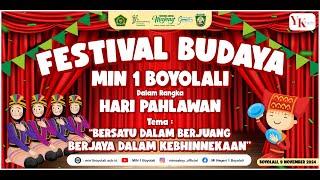  #livestream | FESTIVAL BUDAYA MIN 1 BOYOLALI | HARI PAHLAWAN | 9 November 2024