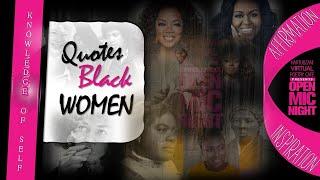 Hartubzani Virtual Poetry Café - Inspirational Quotes from Black Women