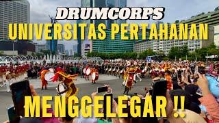 Wow..Keren..!!! Sambutan Luar Biasa, Parade dari Bundaran HI ke Monas #universitaspertahanan