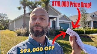 HUGE Luxury Homes in Parrish Florida (Dream Finders Homes Seaire Lagoon) Parrish Florida New Homes