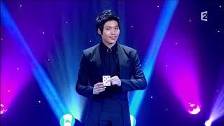 Yu Hojin perform beautifully card magic