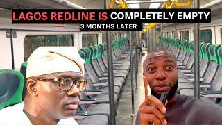 WHY LAGOS NIGERIA REDLINE TRAIN IS COMPLETELY EMPTY THREE MONTHS AFTER ? SHOCKING #lagos #nigeria 