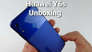 Huawei Y6s 2019 Unboxing & setup