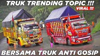 TONTON SEKARANG ‼️ Pertama Kalinya Truk Trending Topic Dan Truk Anti Gosip Datang Ke Sitinjau Lauik