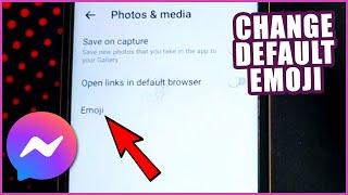 How to Change Default Emoji on messenger