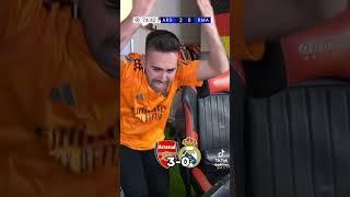 Quelques réactions des madrilènes hier lors du match Arsenal - Real Madrid 3-0