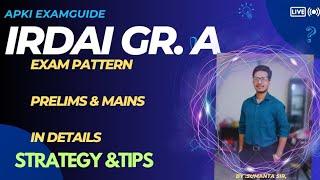 IRDAI GR.A EXAM PATTERN // Pre &Mains in details to prioritise to score maxm // Tips #irdai#success