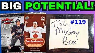 TOP ROOKIE HIT! TSG MYSTERY BOX - Ep. #119 - LOOSE HOCKEY CARD PACKS!