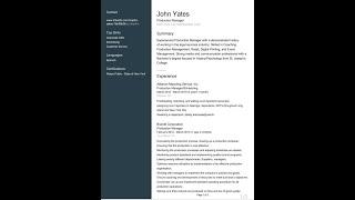 Let's take a look at John Yates' resume y'all. Why is he always lying?