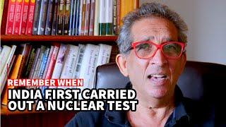 50 Years since the first India Nuclear test - Shyam Bhatia remembers