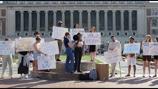 Columbia GS students protest unequal financial aid