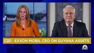 Exxon Mobil CEO: Guyana will go down as one of the best deepwater developments in industry history