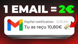 COMMENT ÊTRE PAYÉ 5€ PAR MINUTE POUR LIRE DES EMAILS !  (comment gagner de l'argent facilement)