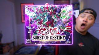 *KONAMI’S NEW ERA YU-GI-OH SET IS HERE!* NEW BURST OF DESTINY BOOSTER BOX OPENING!