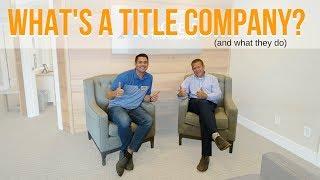 What's a title company? and why you need them! | RiseUtah.com