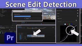 How to Use Scene Edit Detection | New Premiere Pro Effects | Adobe Video