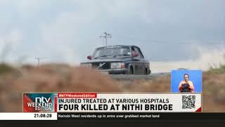 4 people killed, several injured in a road accident at the Nithi bridge