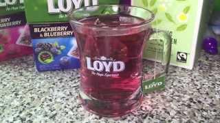 Fruit Tea Review Loyd Blackberry and Blueberry