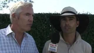 Andre Dignelli at the Hampton Classic with R.Scot Evans VVH-TV