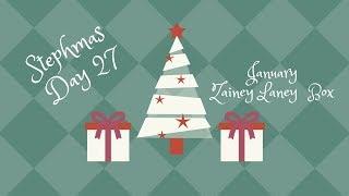 STEPHMAS DAY 27: JANUARY ZAINEY LANEY WAX BOX