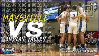 BOYS BASKETBALL | Maysville vs Indian Valley - DISTRICT FINAL HIGHLIGHT