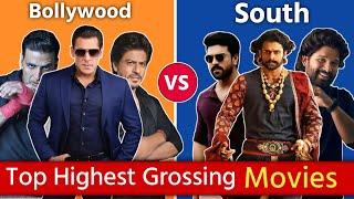 Bollywood Vs South ( 2010 - 2024) Highest Grossing Movies Compersion Bollywood Movies |South Movies