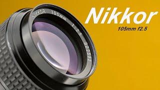 Legendary Vintage Lens - Nikkor 105mm f2.5