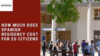 How much does Spanish residency cost for EU citizens