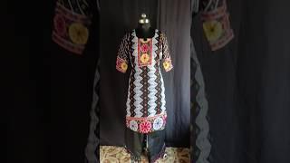 Cotton three piece design plazo  three piece design Bangladeshi three piece design #youtubeshorts