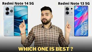 Redmi Note 14 5G vs Redmi Note 13 5G - Full Comparison | Which One is Best ??