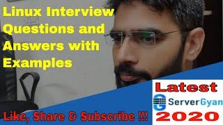 linux top interview questions and answers for experienced with Example