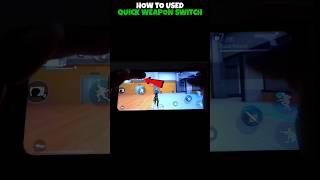 How To Used Quick Weapon Switch In Free Fire 2 Finger And 3 Finger 