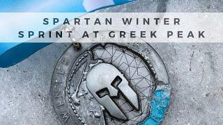 Spartan winter sprint at Greek Peak | Obstacle Course Racing