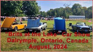 "Brits at the Lake" Car Show, Dalrymple, Ontario, Canada.  August 2024