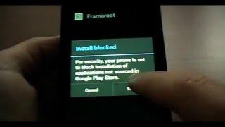 How to root most Alcatel and most Android devices Framaroot