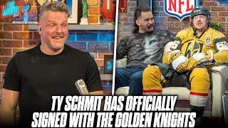 Pat McAfee Show's Ty Schmit Officially Signs With Vegas Golden Knights