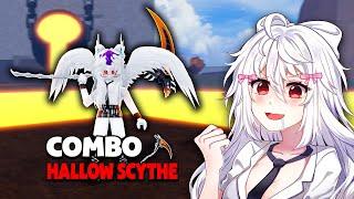 COMBO HALLOW SCYTHE To Bounty Hunt | Blox Fruits