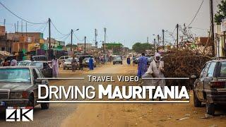 【4K】 28 MINUTES  Driving Mauritania (West Africa)  2020  Nouakchott  UltraHD Travel Video