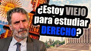 ️¿Estoy MUY “VIEJO” para estudiar Derecho? ️ Abogado te cuenta PROS y CONTRAS