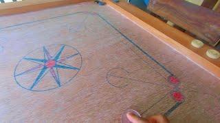 Carrom game in Sri Lanka